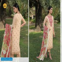 Johra Chaman Wholesale Slub Linen Embroidered Pakistani Salwar Kameez