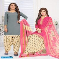 Vishnu Print Sonu Monu Wholesale Double Top Readymade Dress