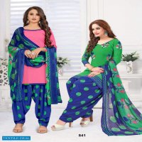 Vishnu Print Sonu Monu Wholesale Double Top Readymade Dress