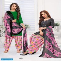 Vishnu Print Sonu Monu Wholesale Double Top Readymade Dress