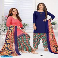 Vishnu Print Sonu Monu Wholesale Double Top Readymade Dress