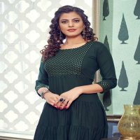 Bonie Fenni Wholesale Full Ghera Long Kurtis