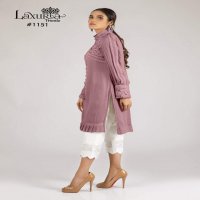 LAZURIA TRENDZ PRESENTS D NO 1151 GEORGETTE DESIGNER KURTI WITH PANTS STYLISH COLLECTION