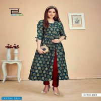 Blue Hill Calendar Vol-5 wholesale Long Kurtis