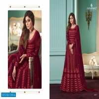 Aashirwad Rose Bridal Salwar Kameez Free Size Gown Style