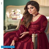 Aashirwad Rose Bridal Salwar Kameez Free Size Gown Style