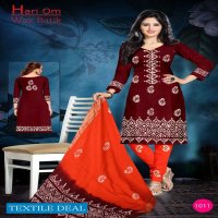 Hariom Wax Batik Vol-2 Wholesale Bandhani Dress Material