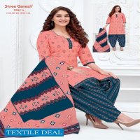 Shree Ganesh Hansika Colour Patiyala Special Wholesale Cotton Printed Dress