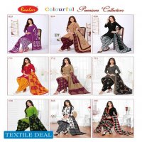Baalar Colourful Vol-10 Wholesale Printed Formal Dress Material