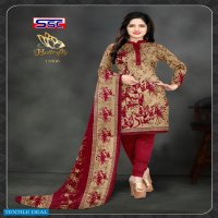 SSC Butterfly Wholesale American Crepe Printed Dress Material