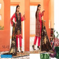 NUR Printed Linen Collection Wholesale Pakistani Original Catalogs