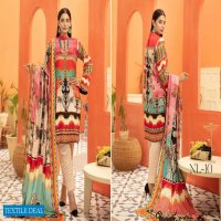 NUR Printed Linen Collection Wholesale Pakistani Original Catalogs