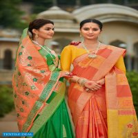 Asisa Charvi Wholesale Banarasi Silk Ethnic Sarees