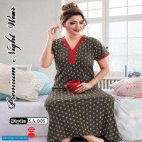 Kavyansika Nighty 291 Wholesale Night Wear Catalogs