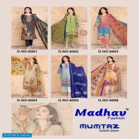 Madhav Mumtaz Karachi Queen Vol-6 Wholesale Karachi Printed Dress