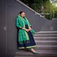 Poonam Handloom Kali Wholesale Designer Gown With Dupatta
