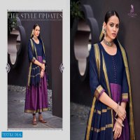 Poonam Handloom Kali Wholesale Designer Gown With Dupatta