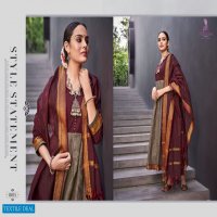 Poonam Handloom Kali Wholesale Designer Gown With Dupatta