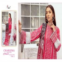 SHREE FAB CHARISMA SIGNATURE CHUNARI COLLECTION VOL 2 COTTON REAGAL LOOK SALWAR SUIT COTTON DUPATTA CATALOG