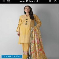 Khaadi Embroidered Collection set of 13 pcs All 3 pcs