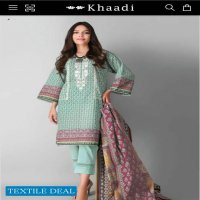 Khaadi Embroidered Collection set of 13 pcs All 3 pcs
