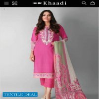 Khaadi Embroidered Collection set of 13 pcs All 3 pcs