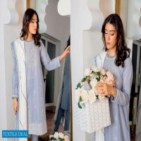 Cross Stitch Ciara Cambric Unstitched Collection Original Pakistani Dress