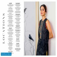 Cross Stitch Ciara Cambric Unstitched Collection Original Pakistani Dress