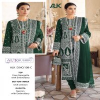 Al Khushbu Dno 108 Colour Wholesale Designer Pakistani Suits