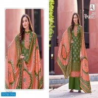 Alok Trusha Wholesale Pure Wool Pashmina Swaroski Work Dress Material