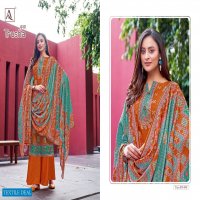 Alok Trusha Wholesale Pure Wool Pashmina Swaroski Work Dress Material