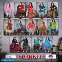 Amit Sparkle Vol-15 Wholesale Synthetic Dress Material