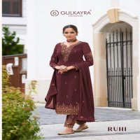 RUHI BY GULKAYRA GEORGETTE EXCLUSIVE FANCY SUIT WHOLESALER