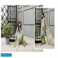 Tawakkal Sage Chiffon printed Boring Dupatta With Cutwork Pakistani Salwar Kameez