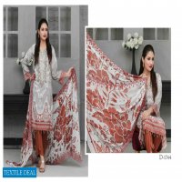 Tawakkal Sage Chiffon printed Boring Dupatta With Cutwork Pakistani Salwar Kameez