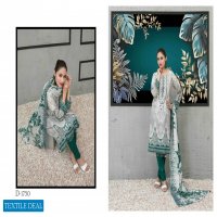 Tawakkal Sage Chiffon printed Boring Dupatta With Cutwork Pakistani Salwar Kameez
