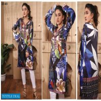 Zainab Falzani Vol-3 Silk Kurti Material Collection
