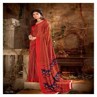 Antra Mysore Silk Wholesale Kasturi Crepe Sarees