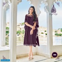 Kajal Cocktail Vol-1 Wholesale Kaftan Style Long Kurtis