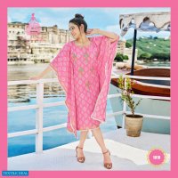Kajal Cocktail Vol-1 Wholesale Kaftan Style Long Kurtis