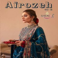 Shenyl Fab Afrozeh Vol-2 Wholesale Designer Pakistani Catalog