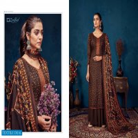 Zulfat Siyahi Wholesale Pure Pashmina Work Dress Material