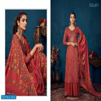 Zulfat Siyahi Wholesale Pure Pashmina Work Dress Material