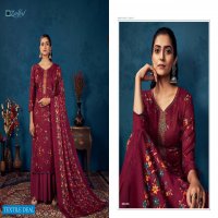 Zulfat Siyahi Wholesale Pure Pashmina Work Dress Material