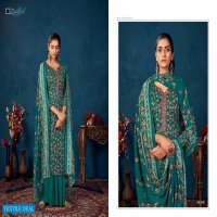 Zulfat Siyahi Wholesale Pure Pashmina Work Dress Material
