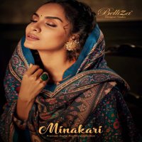 MINAKARI  BY BELLIZA  PASHMINA WITH EXCLUSIVE DESIGNER STYLISH SALWAR SUITS COLLECTION