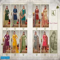 Alok Nusrat-E-Patiyala wholesale Pure zam Cotton Dress Material