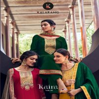 Kalarang Kaira Vol-2 Wholesale Parampara Silk Dress Material