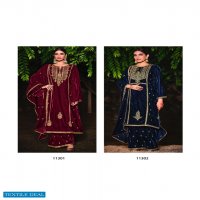 DEEPSY SUIT KHWAAHISH VELVET FESTIVE LOOK SALWAR SUIT CATALOG