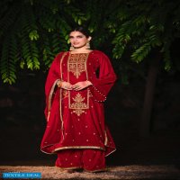 DEEPSY SUIT KHWAAHISH VELVET FESTIVE LOOK SALWAR SUIT CATALOG